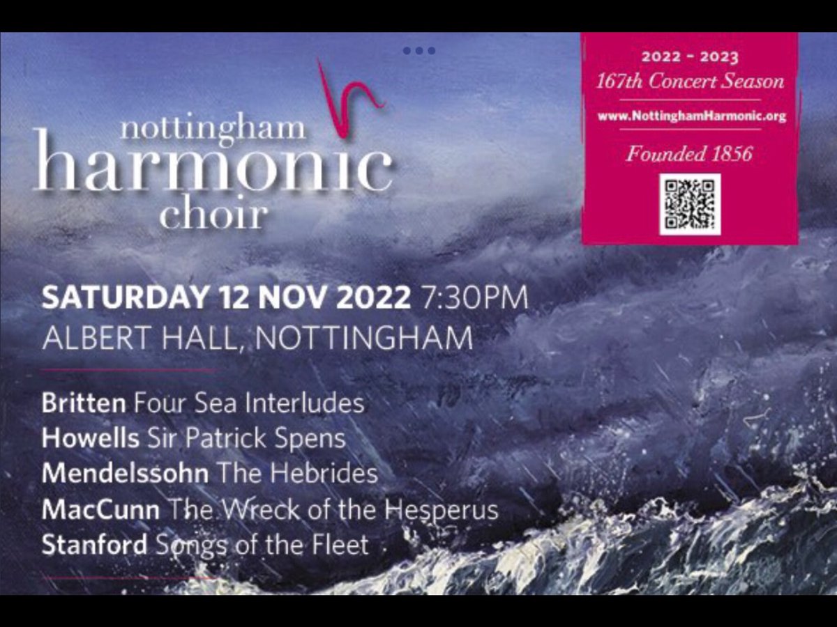 Sadly our soloist, James Oldfield, is unable to be with us for our Musical Seascapes concert 7:30pm on Saturday @alberthallnotts with @ODAC_ but we are very lucky to have British bass-baritone Edward Grint @MisterGravel as his replacement. Find out more -edwardgrint.com 1/2