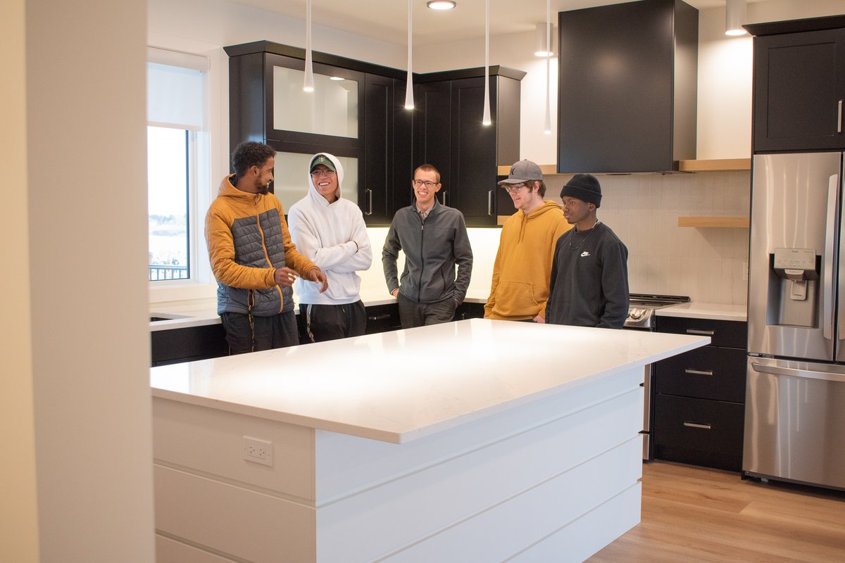 We are so thankful that Brost Dev. allowed our Pre-Emp Electrical students to tour a house under construction and a finished house last week. Students were able to ask questions and see how some of the knowledge they have learned in class is used on the job. <a href="/MHCollege/">Medicine Hat College</a> #medhat