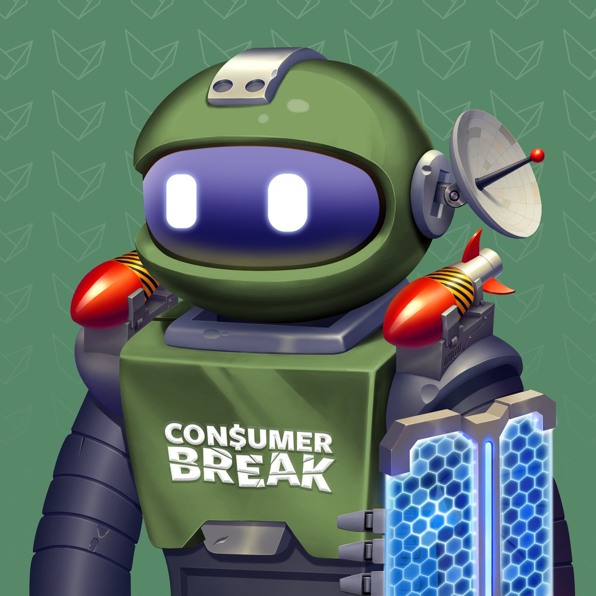 ConsumerBreak 📺🤑 watch2earn Twitch Partner (@consumerbreak) on Twitter photo 📢BEEP-BOOP: #vBots are here!
🤖We're thrilled to announce that we teamed up with #WAXNFT to give away 10 original vBots including an ultra-rare #ConsumerBreak branded #vBot!
🎟️To enter:
1⃣ Like & RT
2⃣Follow <a href="/ConsumerBreak/">ConsumerBreak on Twitch📺🌐NFTOPIA Expo: Aug 16-17</a> & <a href="/WAX_io/">WAX</a>
3⃣Tag 2 friends.
ENDS NOV. 16TH!
#WAXfam #NFT 📢BEEP-BOOP: #vBots are here!
🤖We're thrilled to announce that we teamed up with #WAXNFT to give away 10 original vBots including an ultra-rare #ConsumerBreak branded #vBot!
🎟️To enter:
1⃣ Like & RT
2⃣Follow <a href="/ConsumerBreak/">ConsumerBreak on Twitch📺🌐NFTOPIA Expo: Aug 16-17</a> & <a href="/WAX_io/">WAX</a>
3⃣Tag 2 friends.
ENDS NOV. 16TH!
#WAXfam #NFT
