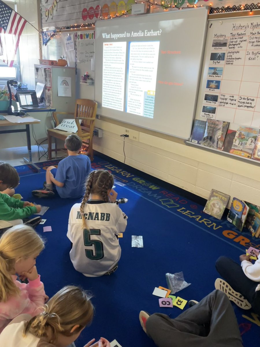 Histories Mysteries!🕵️‍♀️Our first nonfiction unit of study had student choice, great debates, &amp; fun projects all while practicing our reading skills. Slowly changing the minds of some of the "fiction only" readers. ☺️ #FHEbobcats #5thgradereading