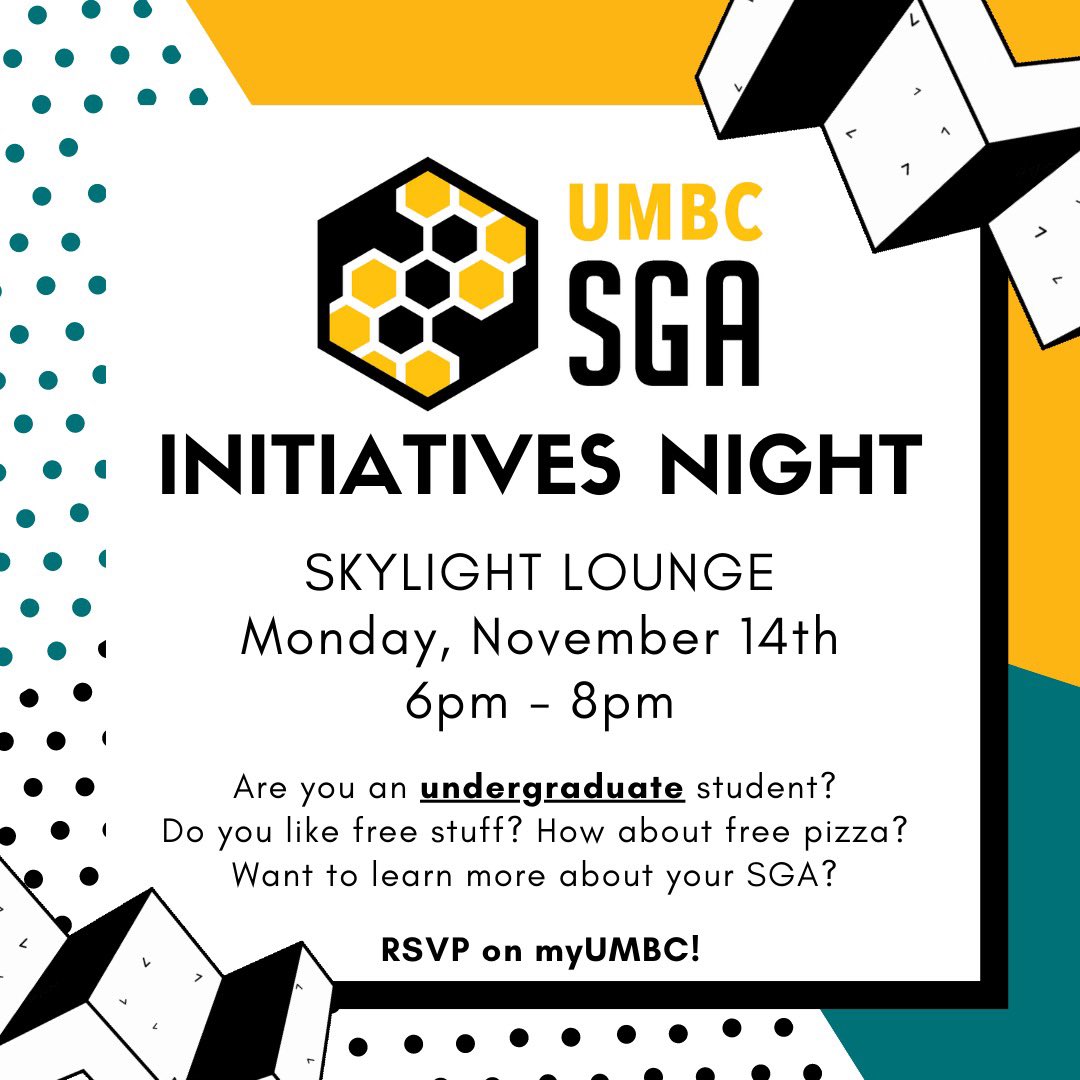 Come out to our event this upcoming Monday! Free food and swag 🖤💛