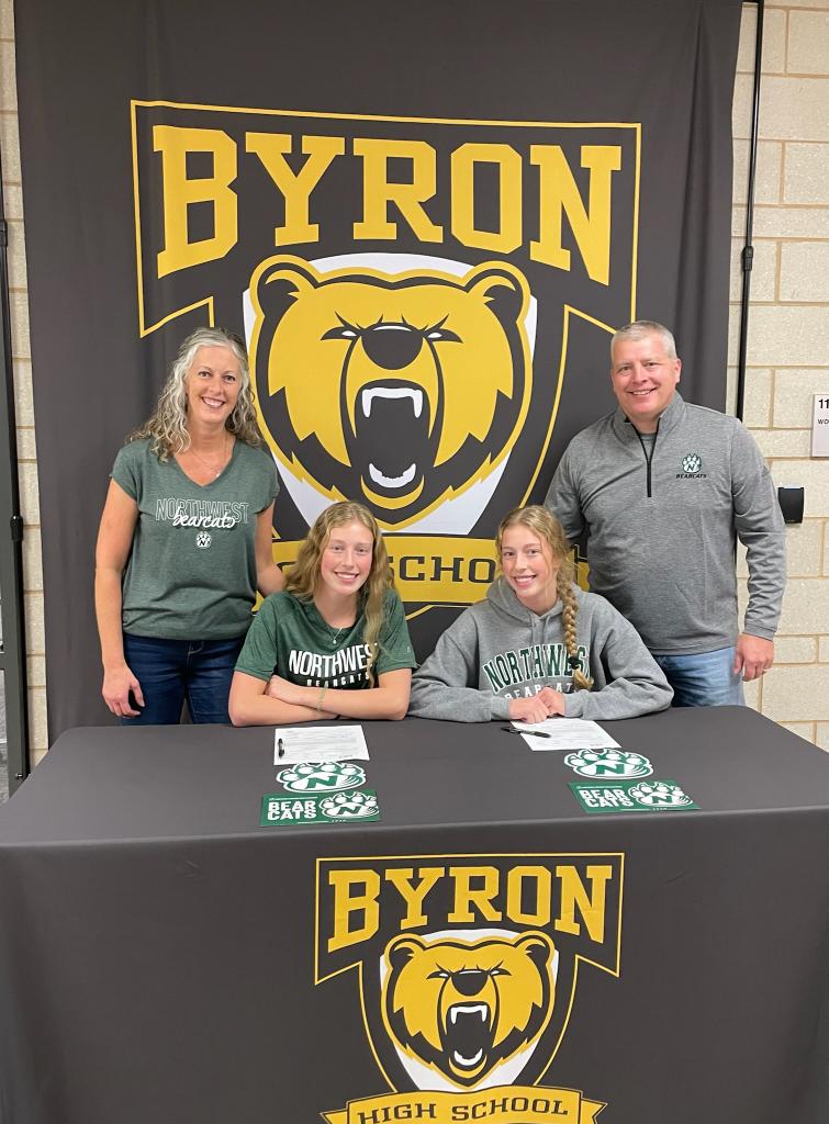 Congratulations Gabby and Sophia! Both of these talented young ladies will be continuing their academic and volleyball careers at Northwest Missouri State University! Go Bearcats!