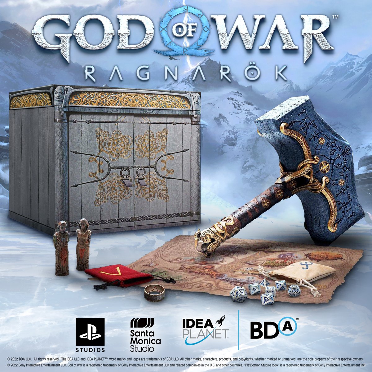 Idea Planet (@ideaplanet) on Twitter photo Already a contender for #gameoftheyear...check out our latest collab with our <a href="/Sony/">Sony</a> <a href="/PlayStation/">PlayStation</a> & <a href="/SonySantaMonica/">Santa Monica Studio – God of War Ragnarök</a> partners!
The newest release in the God of War franchise, GOW #Ragnarok offers gamers 2 premium options to choose from - #CollectorsEdition & #JotnarEdition. Already a contender for #gameoftheyear...check out our latest collab with our <a href="/Sony/">Sony</a> <a href="/PlayStation/">PlayStation</a> & <a href="/SonySantaMonica/">Santa Monica Studio – God of War Ragnarök</a> partners!
The newest release in the God of War franchise, GOW #Ragnarok offers gamers 2 premium options to choose from - #CollectorsEdition & #JotnarEdition.