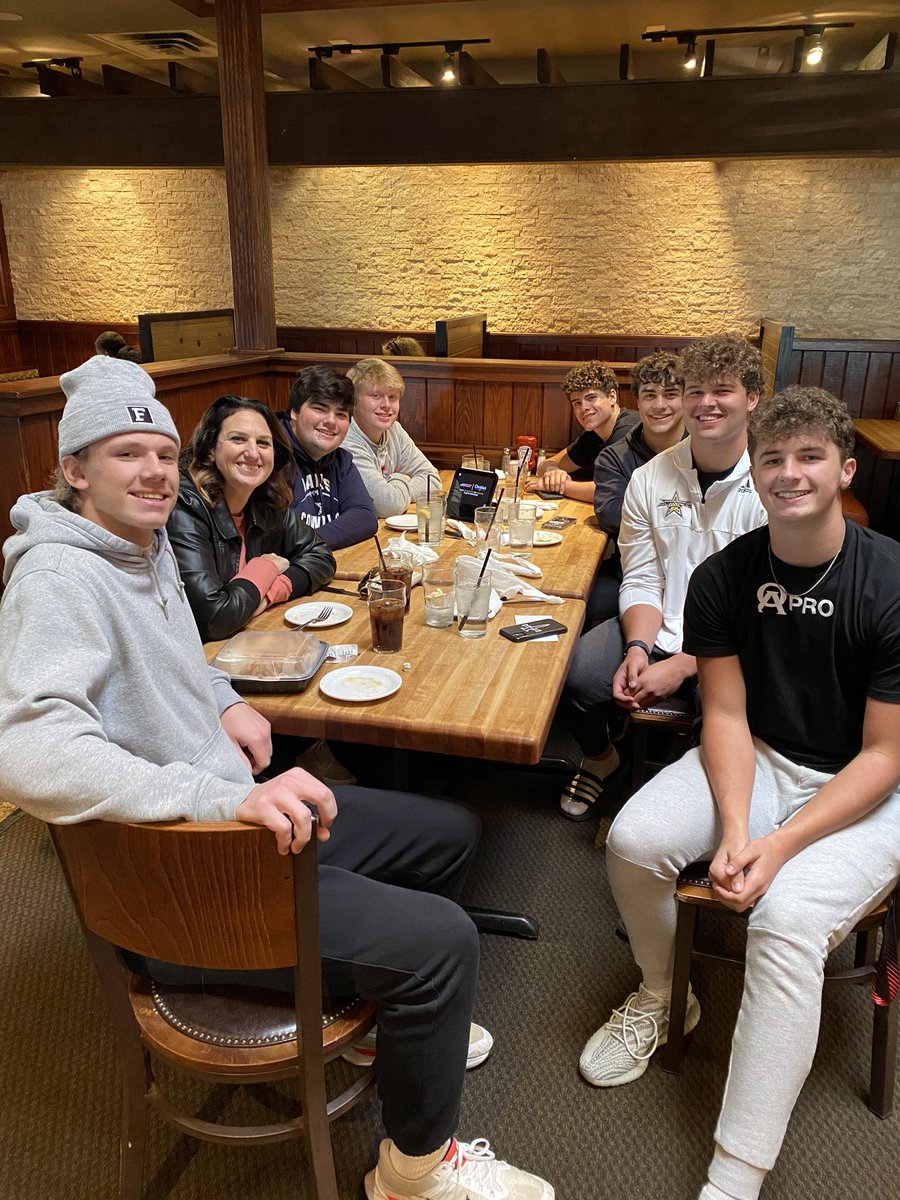 DrDreMata's tweet photo. These young men here…

are everything AND more! 

It has been an honor to work with them, watch them grow, and smash their goals! 

Thank you @JJBenjamin75 @DallasDLC27 @lukeMonty8 @helms_40 @harpconnor_  @Nate_Riegle @RyanMonty2025 for so many laughs! 

#ALLIN https://t.co/pXsPKLcg53