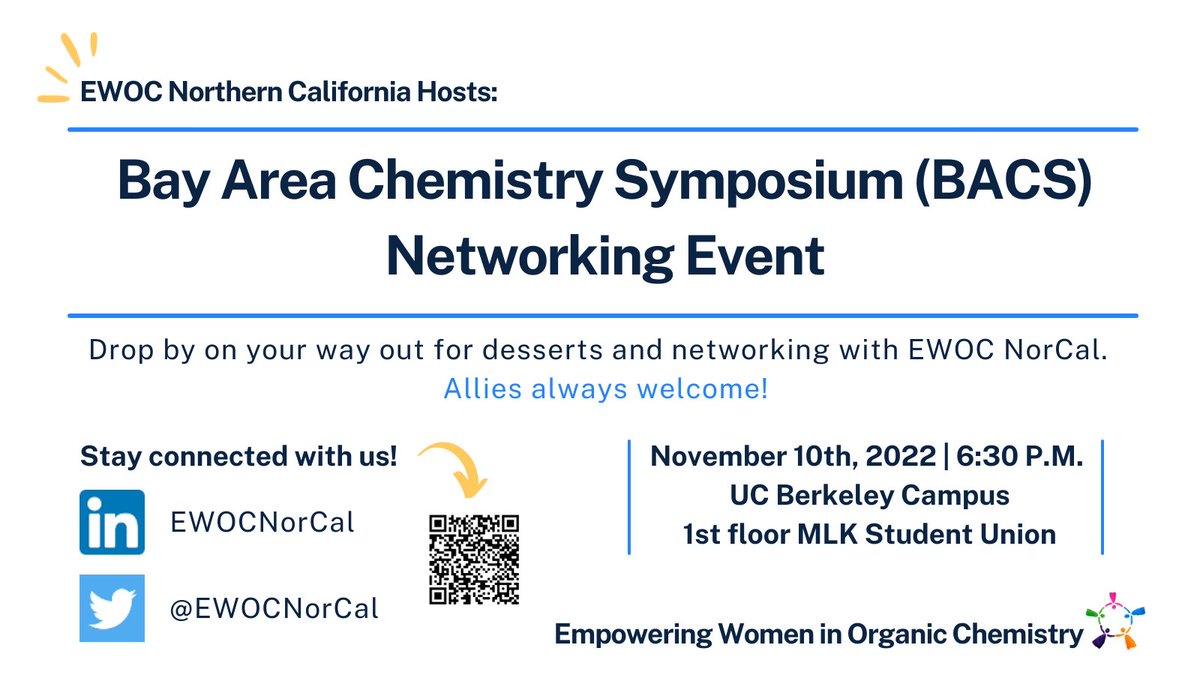 For everyone attending BACS tomorrow, make sure to stop by our networking event at the end of the day starting at 6:30pm!
