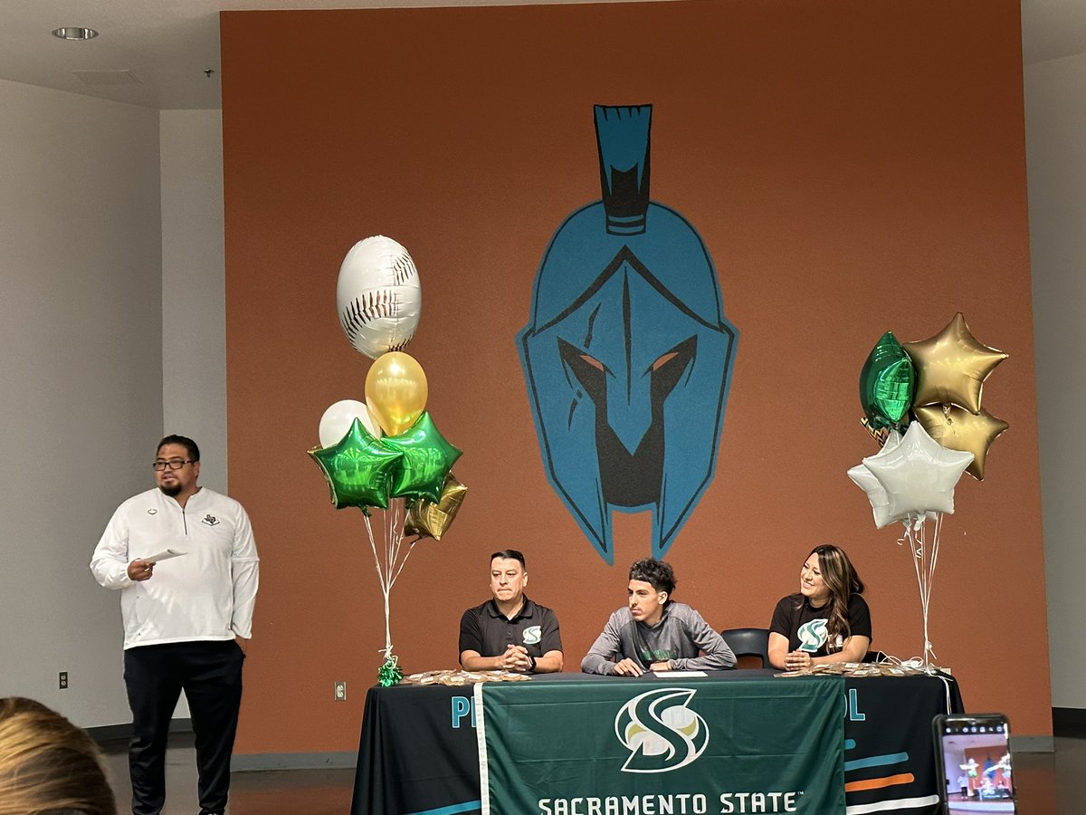 Congratulations Dylan!! Sparta is beyond proud of you! Officially signing with Sacramento State! #RISE #TeamSISD <a href="/PHills_HS/">Pebble Hills High School</a> <a href="/PHHS_Beisbol/">Nico Alvarez</a> <a href="/CoachHDZ13/">David Hernandez</a> <a href="/CoachCal_AD/">JJ Calderon</a>