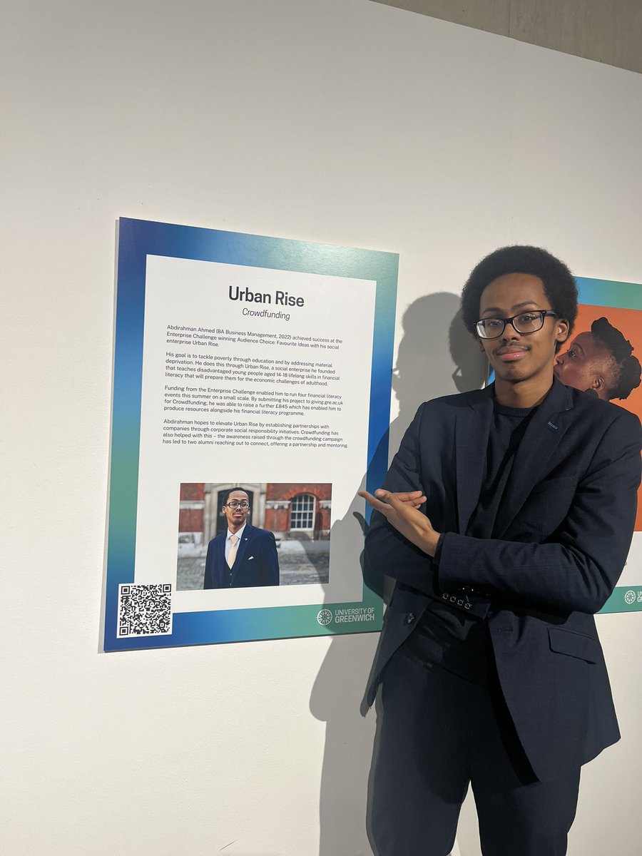Abdirahman Ahmed (@aa_advisory) on Twitter photo I attend an Alumni event at my University and was surprised to see a portrait of me and my social enterprise <a href="/AAUrbanRise/">Urban Rise</a>. Alhamdullilah Always I attend an Alumni event at my University and was surprised to see a portrait of me and my social enterprise <a href="/AAUrbanRise/">Urban Rise</a>. Alhamdullilah Always