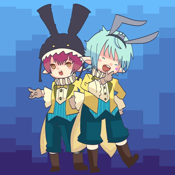 エィちゃんとジョージくん 