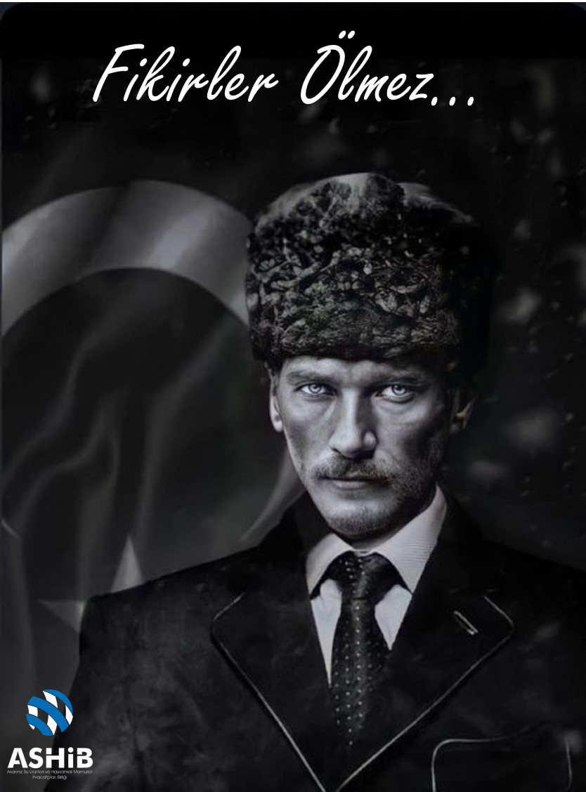 Türkiye Cumhuriyeti’nin Kurucusu Mustafa Kemal ATATÜRK’ü sonsuzluğa intikalinin 84. yıl dönümünde saygı, sevgi ve özlemle anıyoruz…
#mustafakemalatatürk 
#10kasım 
#akib
#ashib