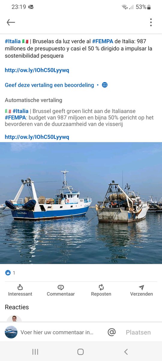 zo doen andere landen.met hun vissers