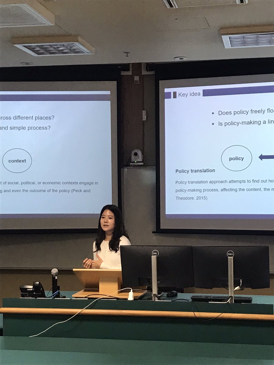 AndreeaCalude's tweet photo. Youjeong Jang talks policy this morning @AlpsSgrad conference @waikato #ALPSSgrad2022 https://t.co/4cwFsyNDxw