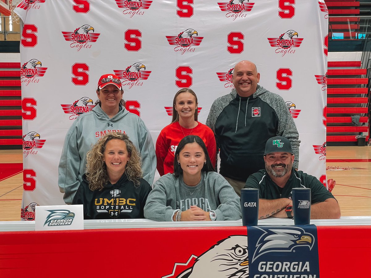 Happy National Signing Day! Thank you to everyone who’s supported me along my journey. So excited for these next 4🤍🤍 <a href="/GSAthletics_SB/">Georgia Southern Softball</a> #HailSouthern 

<a href="/TeamNCHinde/">Team North Carolina (Hinde)</a> <a href="/TeamNCSoftball/">Team North Carolina Softball</a> <a href="/CoachPerkinsSB/">Sharon Perkins</a> <a href="/heather_gelbard/">Heather Gelbard</a> <a href="/softball_smyrna/">Smyrna Softball</a> <a href="/peak302/">Peak Performance Athletics</a> <a href="/HitCoach1/">HitCoach</a> <a href="/aaron_shirey/">Aaron Shirey</a>