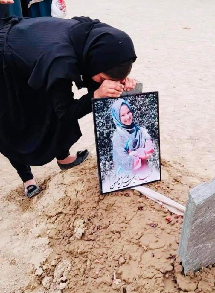 JanaliMOhammad3's tweet photo. The Taliban, whose only purpose and work is terror and murder, and whose social thinking is blind and dark, took the girls of Kaj from us, and left the lack of warmth of these elite youth in the hearts of their mothers until the Day of Resurrection.      #StopHazaraGenocide‌ https://t.co/alZXcqsvQ9