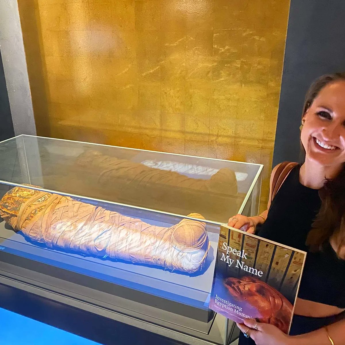 MGP_Robinson's tweet photo. Last night was the official launch of the book 'Speak My Name' at the @ccwm_sydney, the culmination of a huge collaboration of numerous archaeologists, egyptologists, and scientists. Thanks to Dr Jamie Fraser who brought me on to The Mummy Project! https://t.co/iLN4VhzJor
