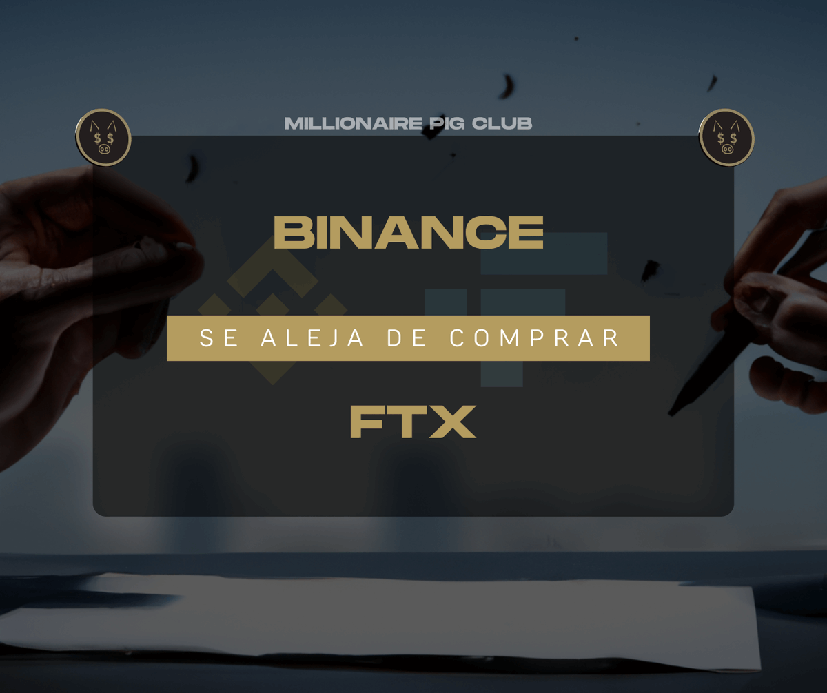 millionairepigc's tweet image. ÚLTIMA HORA: Binance se aleja del acuerdo para adquirir FTX 

news.millionairepigclub.com/binance-se-ale… 

#Binance #FTXCRASH #FTX #FTT #FTXToken #BREAKING_NEWS