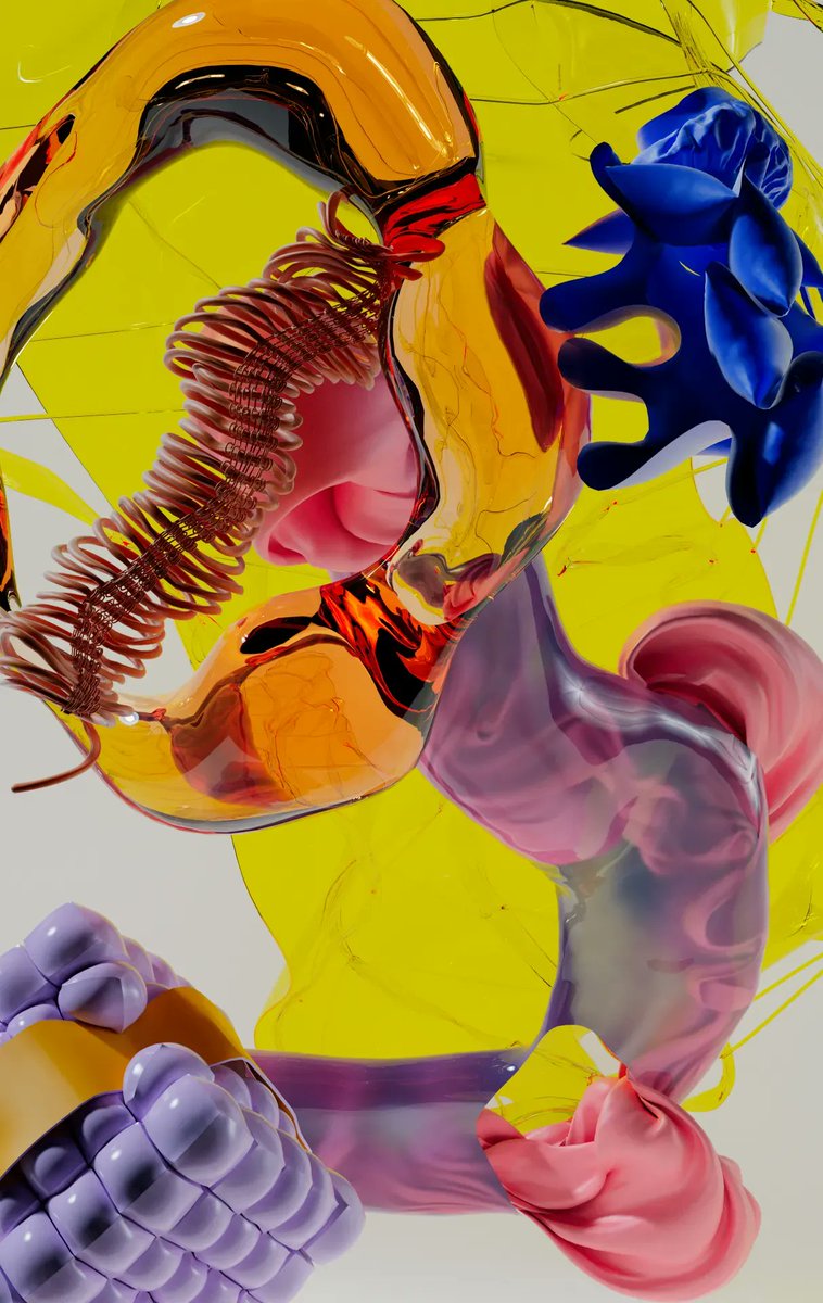 XK studio is treading new territories with its deceivingly organic 3D renders &gt; bit.ly/3TlaIjl