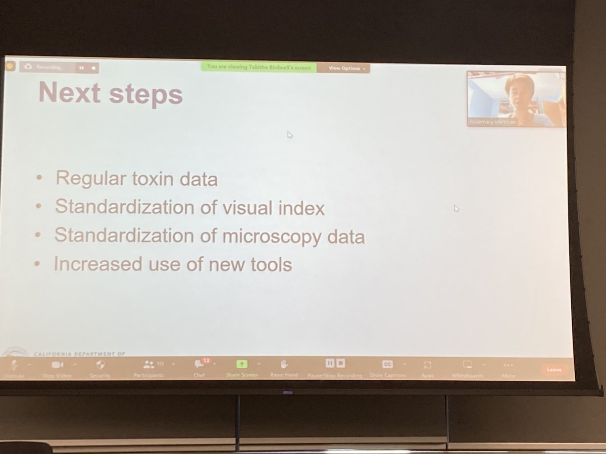 What #HABs data <a href="/RosieKHart/">Rosie</a> would like to see more of in the #sacdelta to better understand impacts of water management actions on toxic algae. #deltaHABsStrategy. <a href="/DeltaCouncil/">Delta Stewardship Council</a>