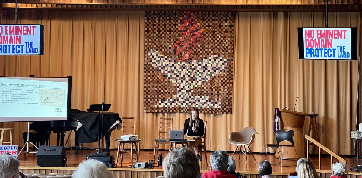 In Iowa today for the grassroots effort with local landowners, Sierra Club and @Bold_Alliance to make sure the public continues to have information on the risks of carbon pipelines. #NoEminentDomain