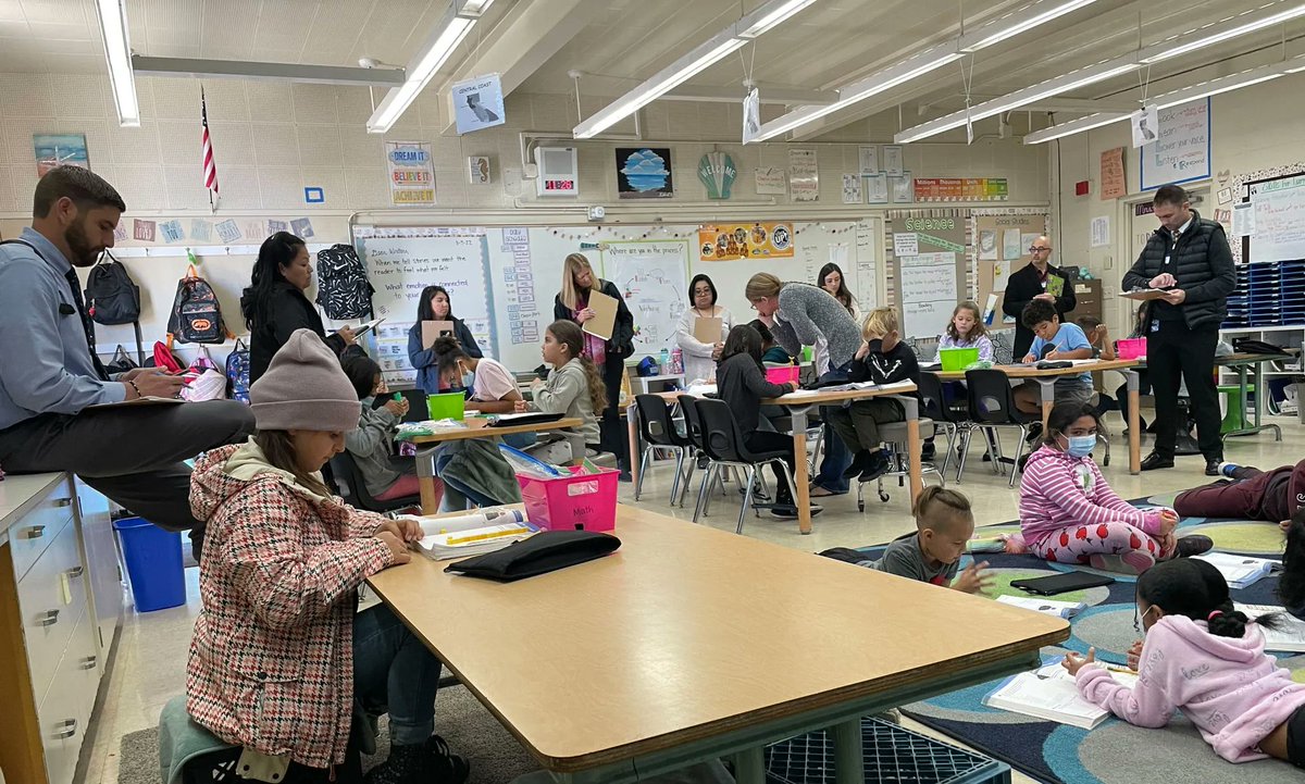 Ever wonder what it would look like to build administrator capacity preschool to third grade?  It looks like this!  Thank you to @mpusd_now for opening your doors to 13 other districts! #collaboration #coherence @meganlfranke <a href="/DREMEmath/">DREME Network</a> @KKauerz <a href="/kshahedpartners/">Keyur Shah</a> <a href="/MCOE_Now/">Monterey County Office of Education</a>
