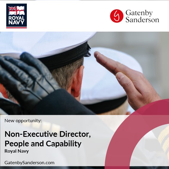 GatenbyS's tweet photo. NEW OPPORTUNITY @RoyalNavy 

With expertise in strategic people leadership and capability development, you will support the board to imagine the future workspace of the Royal Navy.

To find out more and apply, visit https://t.co/95YfgyWjZV https://t.co/AgsPVuATB8