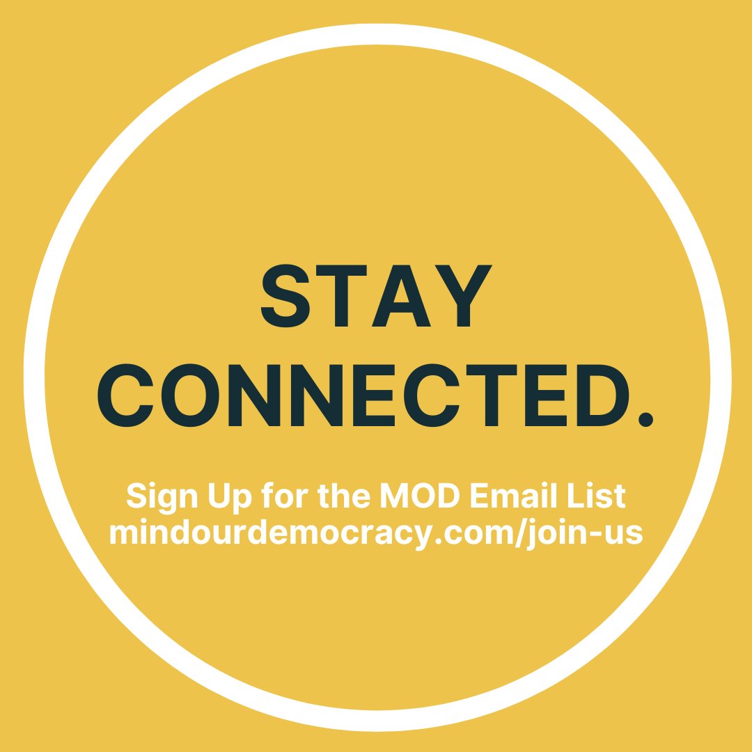 Thank you for #mindingourdemocracy this election! And for being a part of the movement we're building to bring contemplative awareness to our civic lives. Sign up for our email list to learn more about what comes next for this movement, and beyond. 🙏 mindourdemocracy.com/join-us
