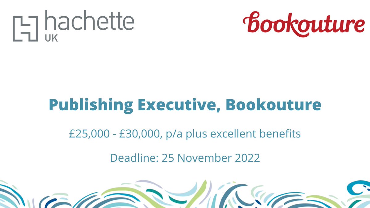 We're looking for a Publishing Executive to join our digital publishing team!

Click here for more details and to apply: ow.ly/I5XO50Lyyn0