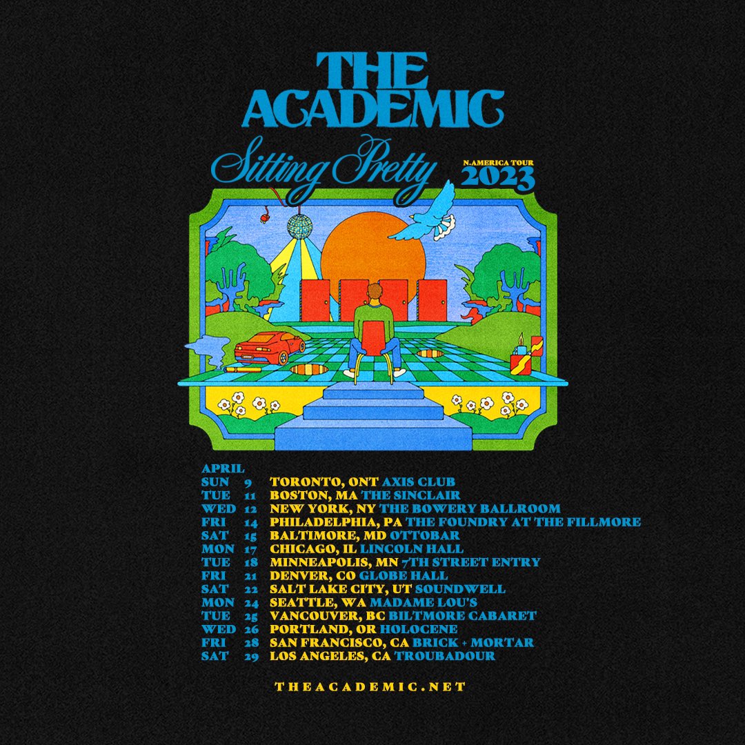 US &amp; Canada! It's been a minute but we’re so excited to finally be coming back in the Spring! 

Pre-sale access begins tomorrow, Nov 10th. 10AM- 10PM Local. General Onsale: Nov 11th @ 10AM Local

Sign up to our mailing list to be the first to access theacademic.net 💙