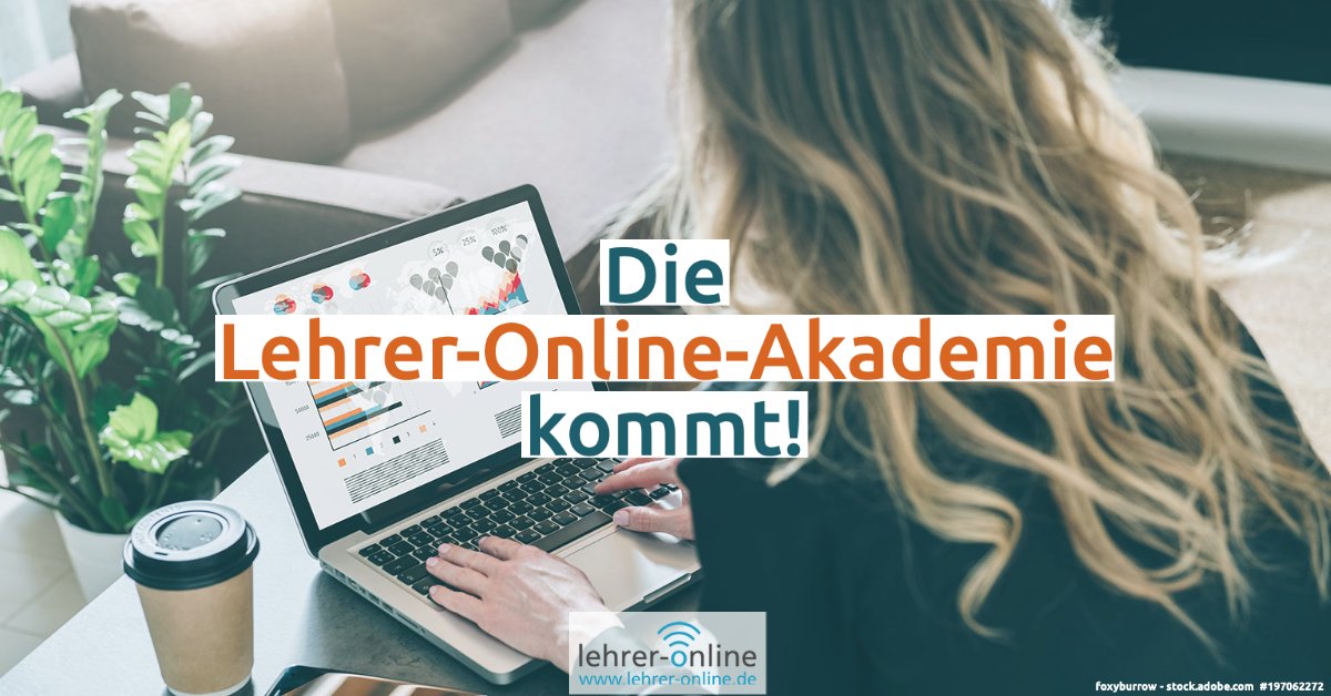 Aufgepasst! 🥳 Wir freuen uns riesig, dass wir mit Hilfe einer Förderung des <a href="/BMBF_Bund/">By Ethical Hacker</a> in den kommenden 2 Jahren ein neues Online-Fortbildungsangebot für Lehrkräfte rund um das digitale Lehren und Lernen umsetzen dürfen. #NationaleBildungsplattform #twlz
lehrer-online.de/aktuelles/aktu…