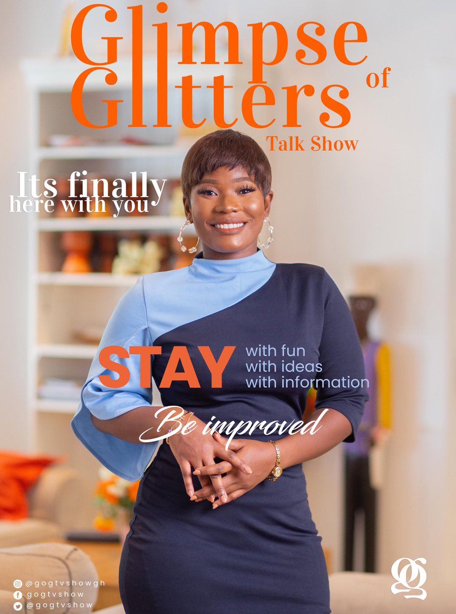 Cinemazonia's tweet photo. Life can be worth achieving when you just do it.

Click,Like and Share Glimpse of Glitters [G.O.G] talk show,for more updates on a Glimpse of glittering ✨ entrepreneurs.

Proudly brought to you by;
@Cinemzonia Network https://t.co/aebLMsQkUW