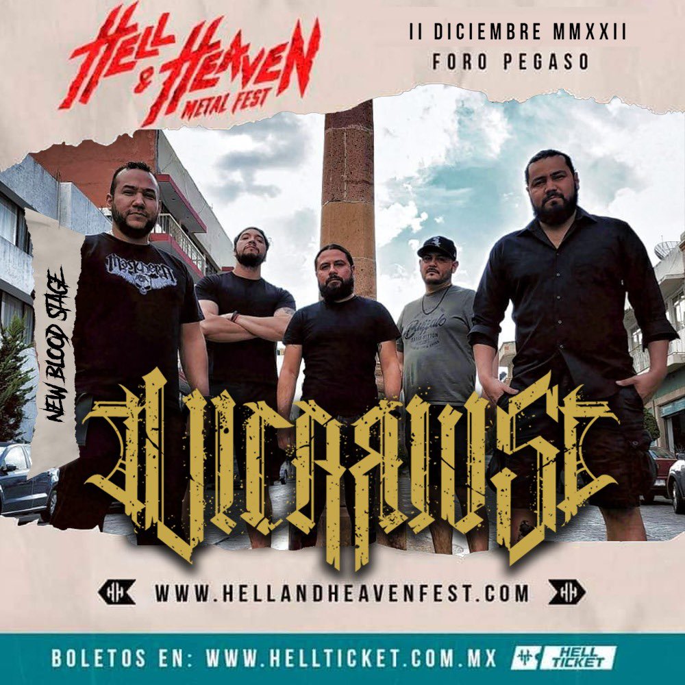 Nos vemos el 2 de diciembre en el <a href="/HHOpenAir/">Hell And Heaven Open Air</a> !

Compra tus boletos aquí: 

bit.ly/3xQjgXp
#metalmexicano #hellandheavenmetalfest