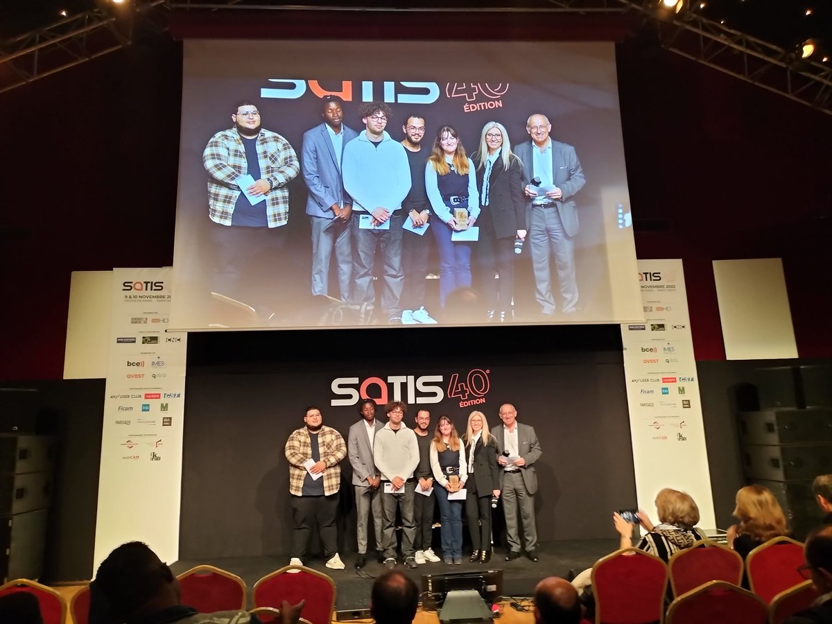 Human2Sport's tweet image. Cérémonie de remise des prix✨ #H2S2022 by @plainecommune @satisexpo 

Le projet STADIUS remporte le 🏆 Prix Incub'USPN @univ_spn

↘️STADIUS : Offrir une plateforme pour les créateurs de contenus sportifs afin de mettre en avant les sports méconnus.
👏👏👏