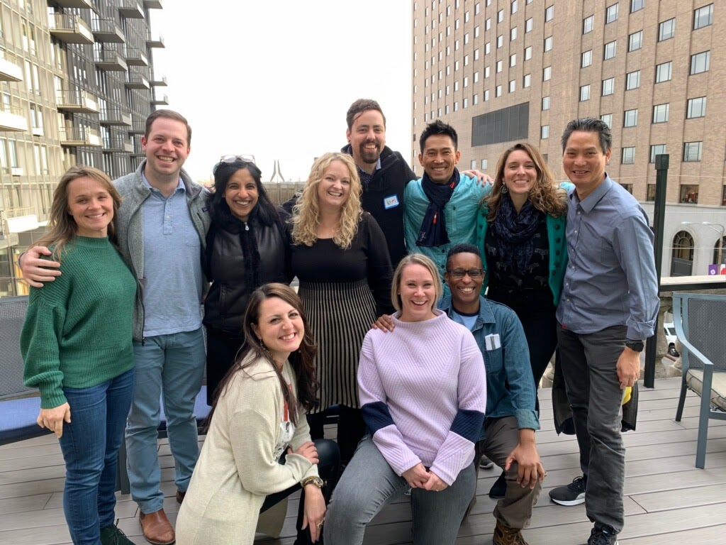 stokedproject's tweet photo. We came across this photo this morning and got all the feels. This coaching crew was full of bright, creative, and fun leaders. Each person is off experimenting in new directions or taking new roles. But wasn't this time special?

#designthinking #humancentereddesign https://t.co/fbBoByE8Dl