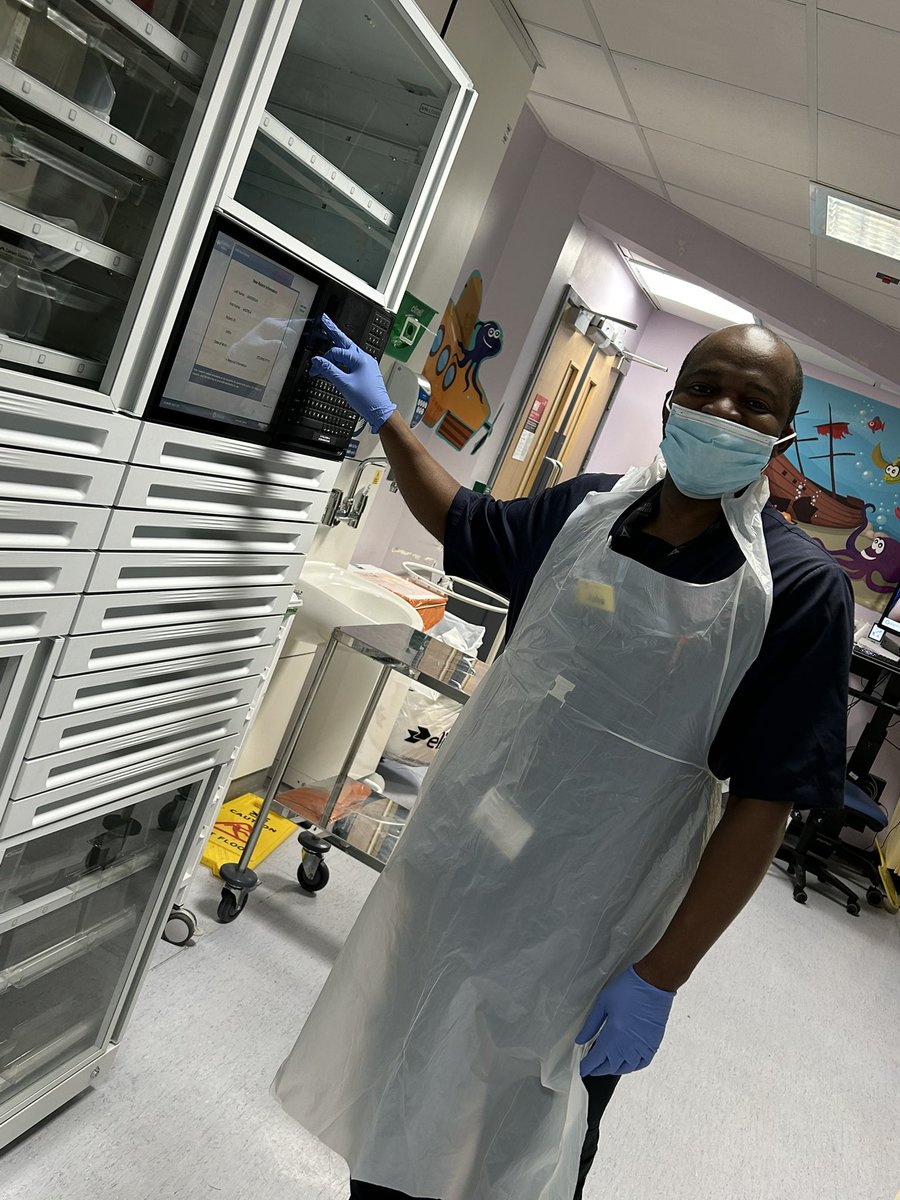 Omnicell go live at ED Rhesus.Jabu is super excited🤩