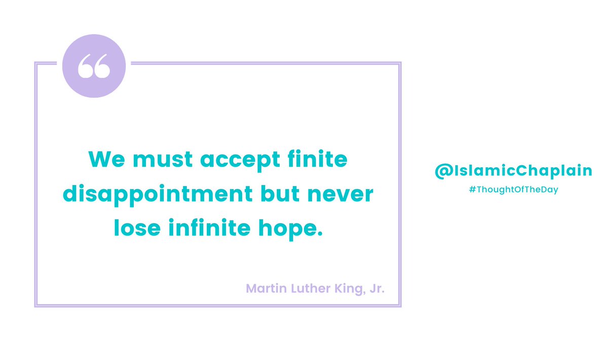 Versebyzee's tweet photo. We must accept finite disappointment but never lose infinite hope. 
Martin Luther King, Jr.
#ThoughtOfTheDay https://t.co/MZxBiJ0W2B