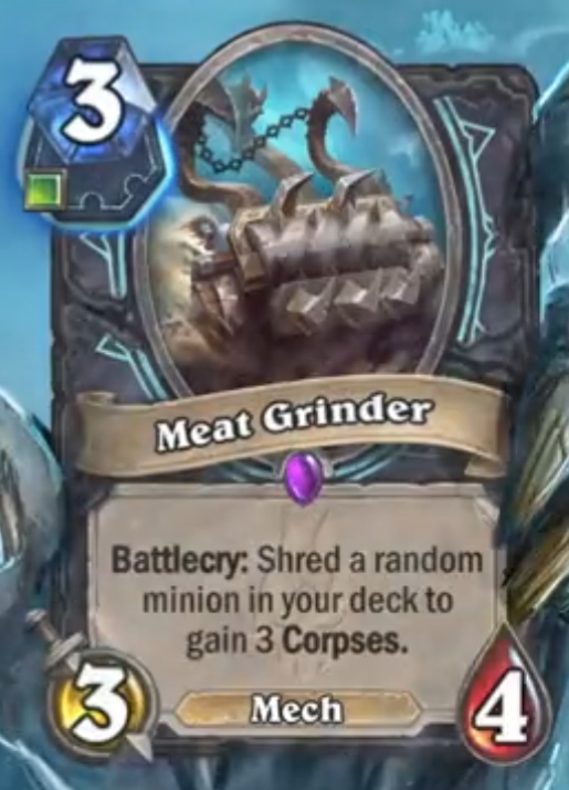 Hearthstone Top Decks💙 on Twitter "New Death Knight card from March of