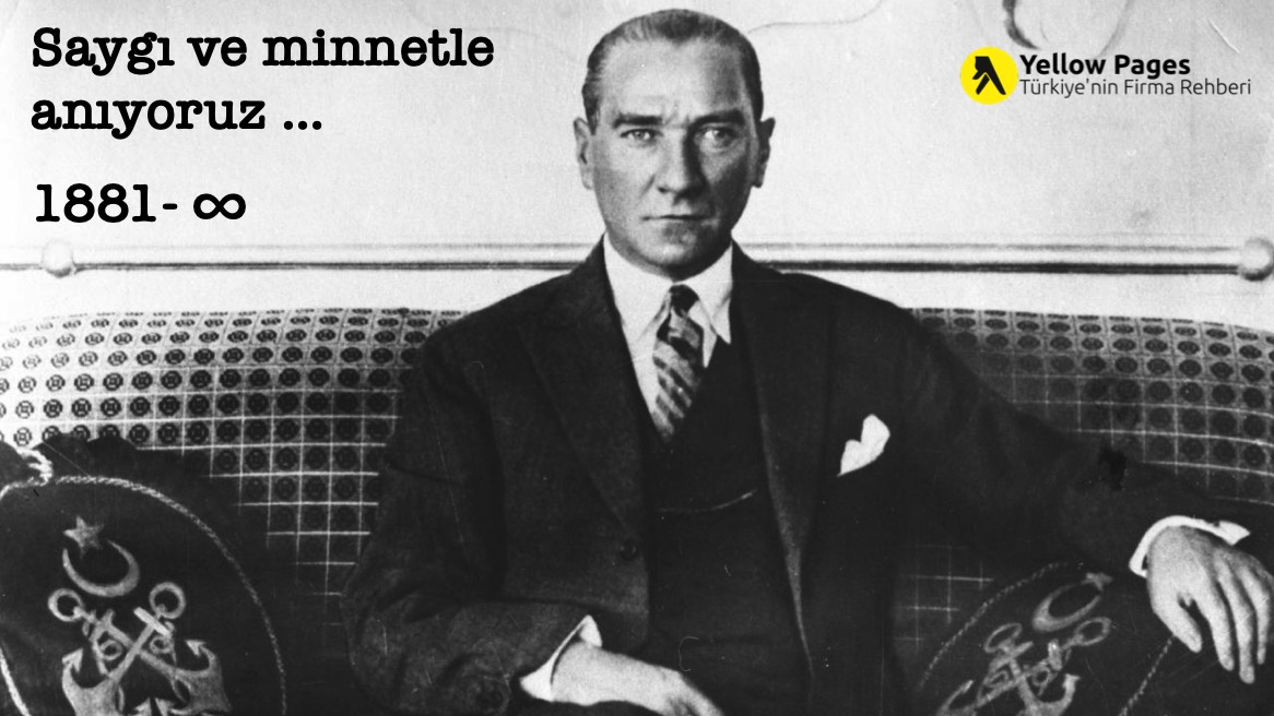 Saygı ve minnetle anıyoruz ... 

#10Kasim