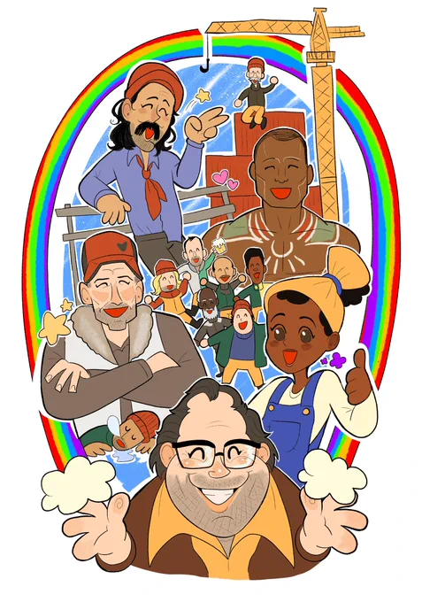 Evrart's beautiful rainbow union #discoelysium 