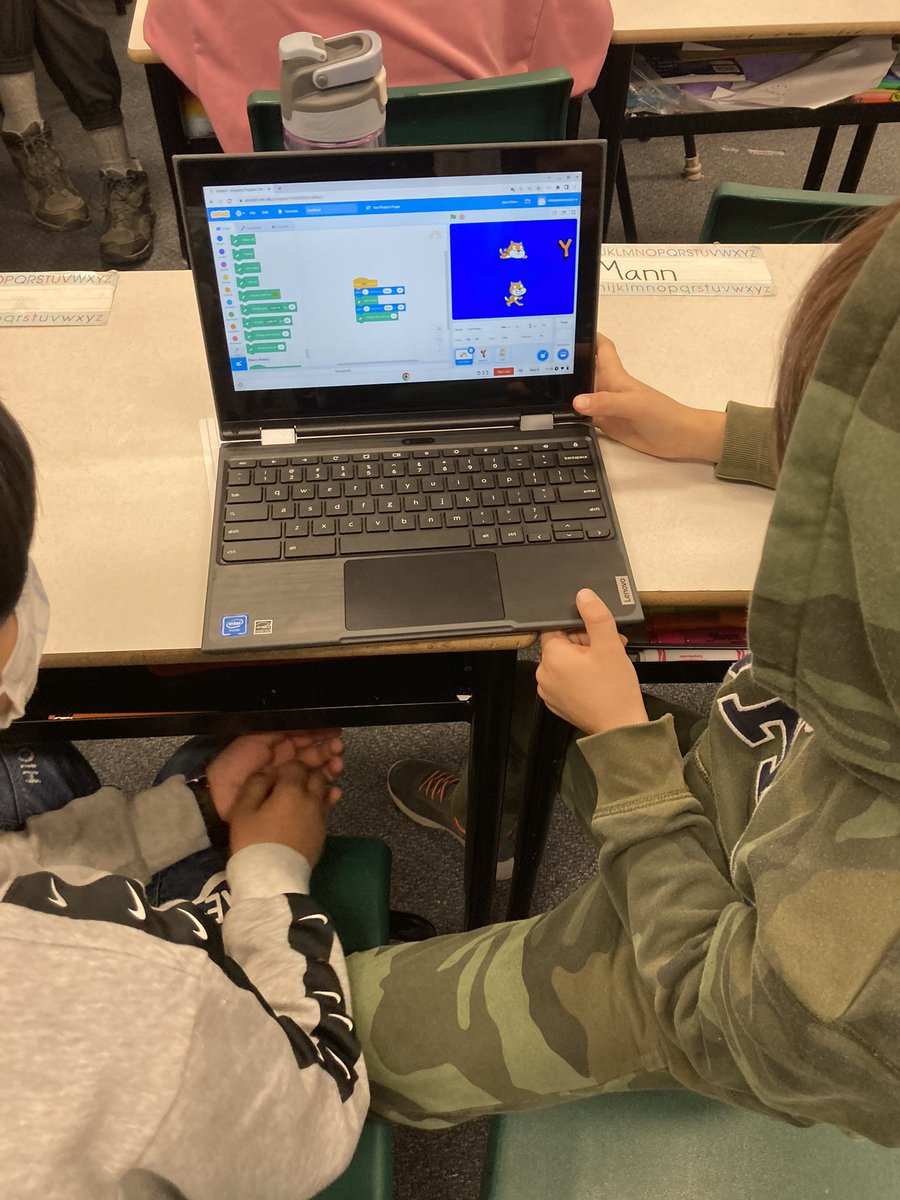 Using Scratch to write letter <a href="/TScottOCDSB/">Tricia Scott</a> <a href="/ShingwakonsPS/">Shingwàkons Public School</a> <a href="/OttawaLouise/">Louise Vaillancourt (she/her)</a> <a href="/OCDSB/">OCDSB</a>