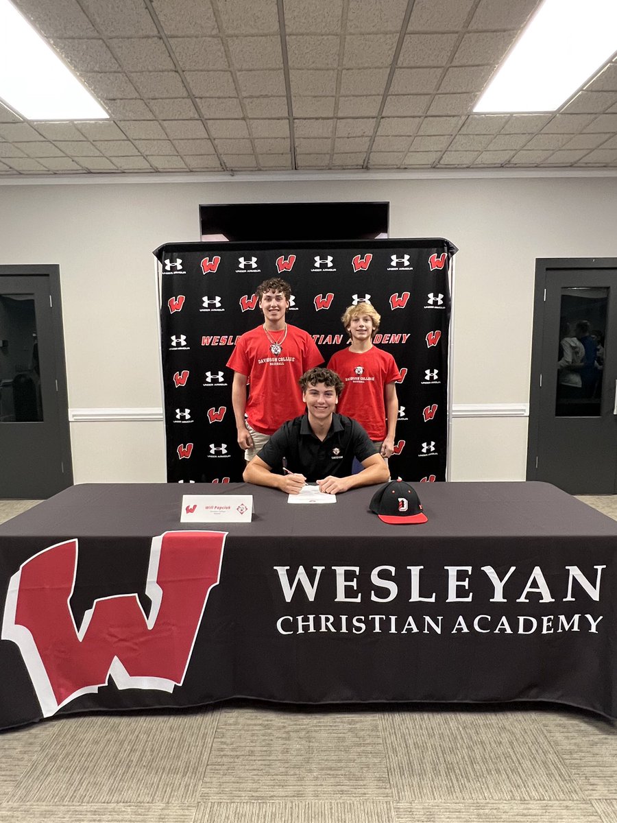 Made it official today. Go wildcats. <a href="/DavidsonBASE/">Davidson Baseball</a> <a href="/RuckerTaylor/">Rucker Taylor</a>