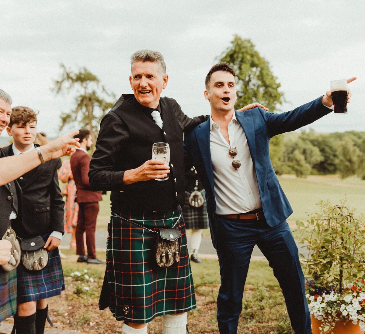 flux_bros's tweet photo. The Busking &amp; Frisbee Corner! 

From Rosie Blincow and Rory Blincow‘s wedding! https://t.co/Z2jxPlAusf