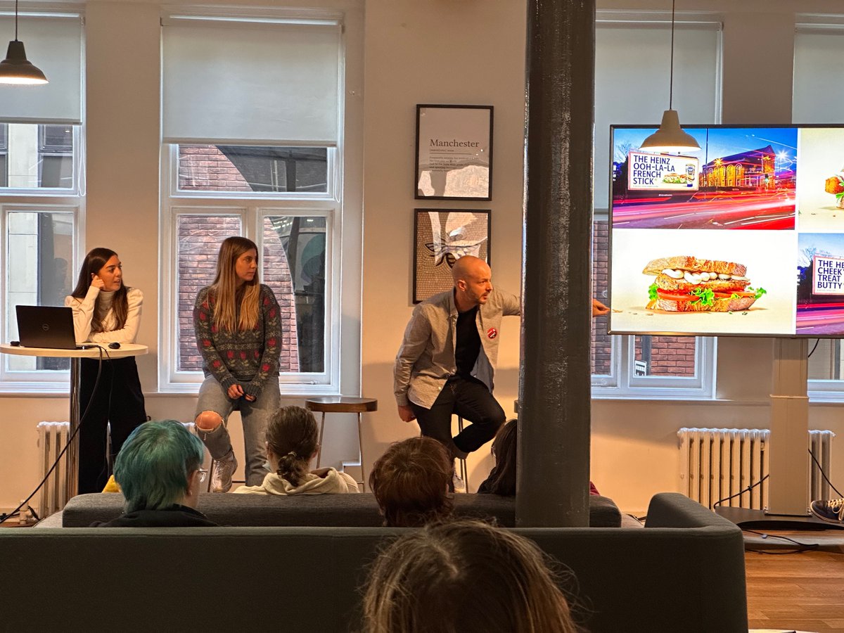 iprospectuk's tweet photo. We welcomed @DidcotSixthForm &amp; @prin_UTCMCUK students to give them a taste of the exciting world of advertising as part of the @The_IPA's #AdvertisingUnlocked event today.
The team shared their diverse backgrounds, advice on getting into the industry and building early careers. https://t.co/AK2Ro734W8