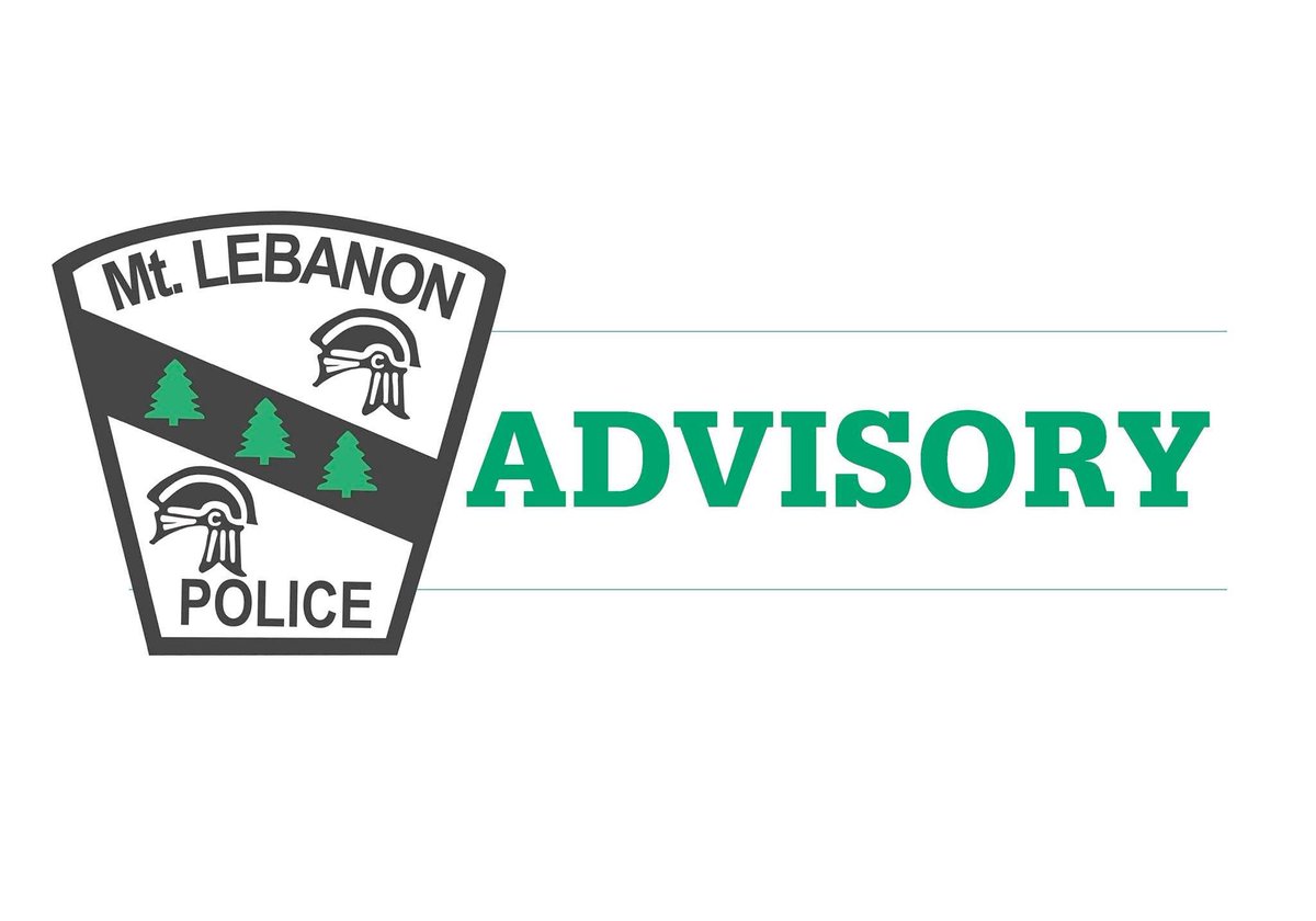 mt-lebanon-police-on-twitter-out-of-an-abundance-of-caution-due-to