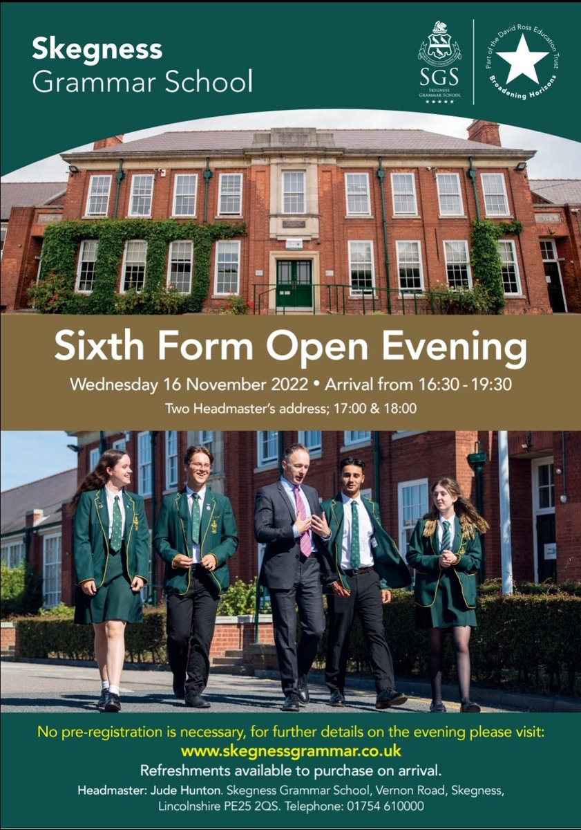 Skegness Grammar School tweet media