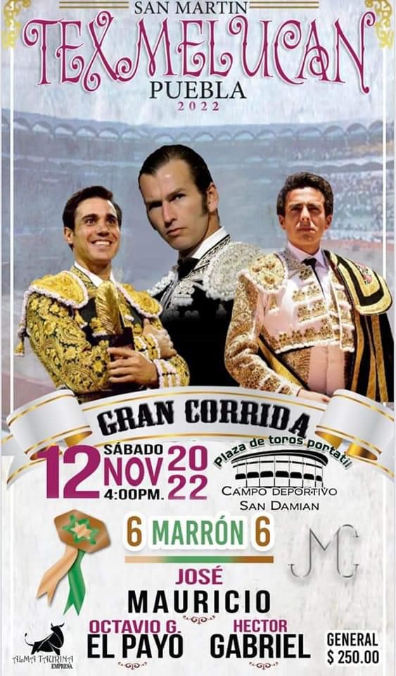 laura_roldn's tweet photo. Gran corrida de #FeriadeTexmelucan mismo #cartel mismos #boletos misma #enjundia #oleeeee #cambio de #sede #oleeeeeeee...!!!
@dothor54 @pilisroldan https://t.co/TTPcRPgVta