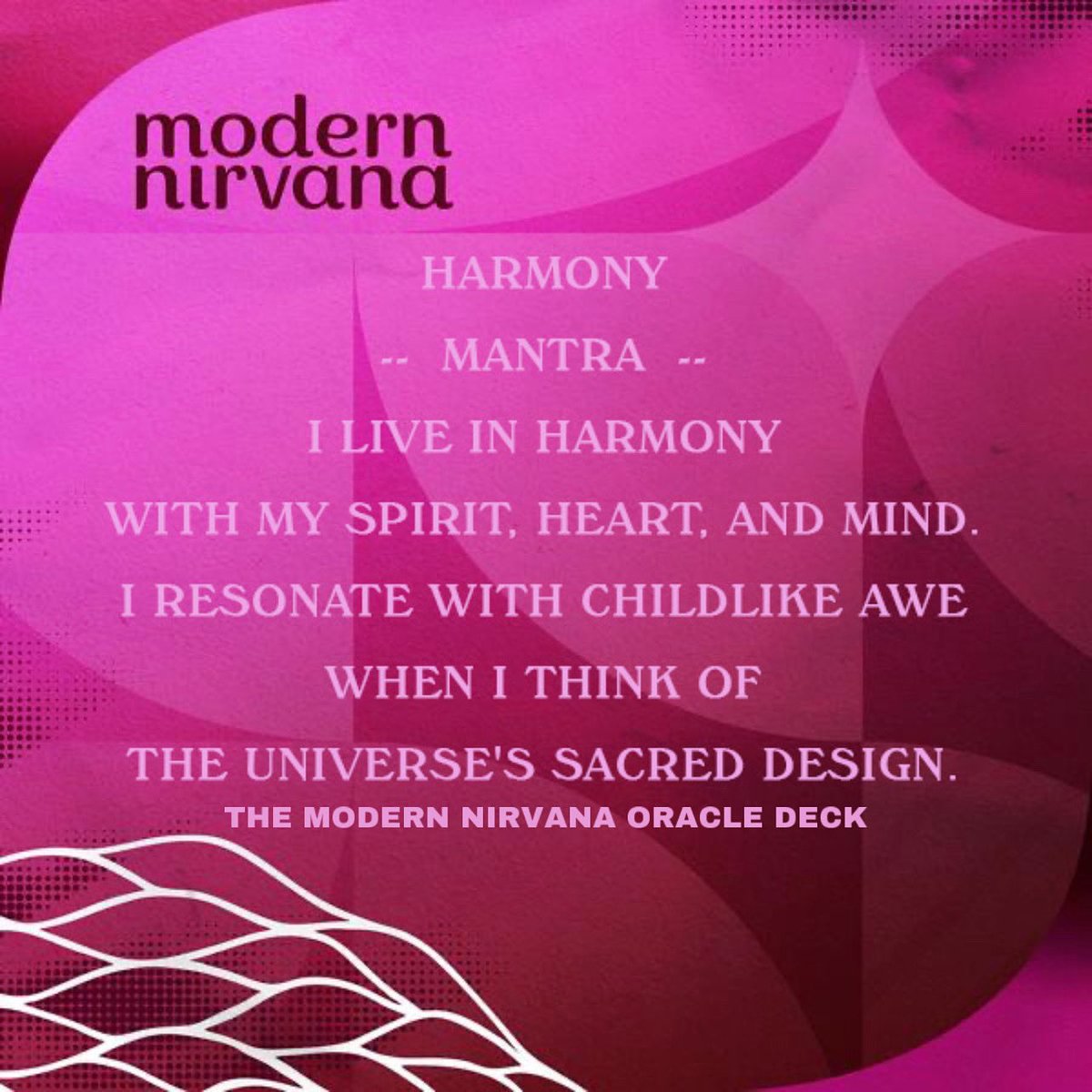modern_nirvana's tweet photo. Make a commitment to be more in harmony with the source of all things, the universe, your soul, and your physical body.
You might be surprised by what you discover and find resonance with!

"Harmony" from the Modern Nirvana #OracleDeck OUT NOW
#LinkInBio. 🔮

#ModernNirvana https://t.co/RLh11DCZFE