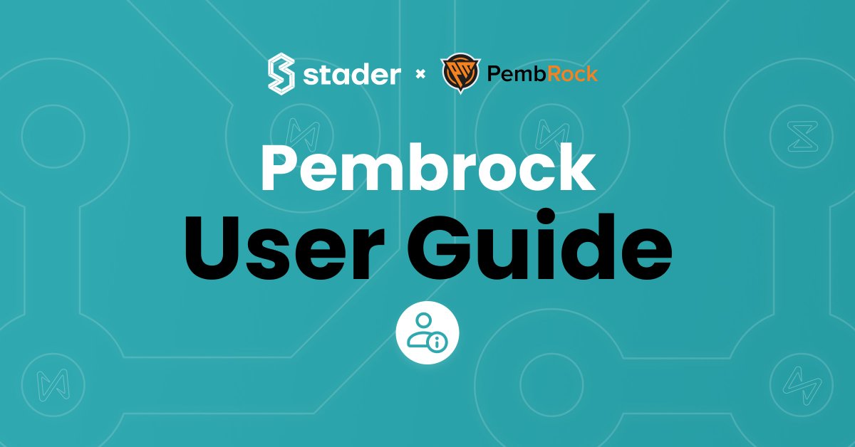 stader__near's tweet photo. 💰 The New Way to 3X Your Returns💰
NearX just went live on @PembrockFi .
Now leverage yield farming, provide loans to yield farmers, and leverage their existing holdings for higher ROI.
Here’s a step-by-step guide to get you started…
🧵 https://t.co/kFTBKWJAil