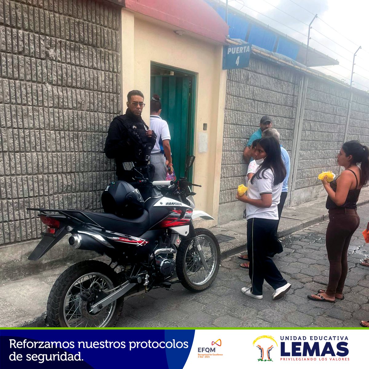 Unidad Educativa LEMAS (@uelemas) on Twitter photo Creamos espacios seguros para la nuestra comunidad #LEMAS, por esta razón mantenemos activado el Protocolo de Seguridad de forma permanente en la institución. <a href="/PoliciaEcuador/">Policía Ecuador</a> #Seguridad #LEMAS #ColegioSeguro #PPNN #YoSoyLEMAS Creamos espacios seguros para la nuestra comunidad #LEMAS, por esta razón mantenemos activado el Protocolo de Seguridad de forma permanente en la institución. <a href="/PoliciaEcuador/">Policía Ecuador</a> #Seguridad #LEMAS #ColegioSeguro #PPNN #YoSoyLEMAS