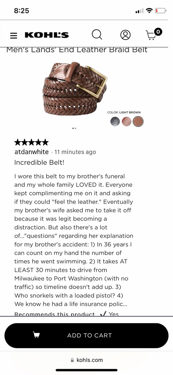 atdanwhite's tweet image. Reviewed my belt.