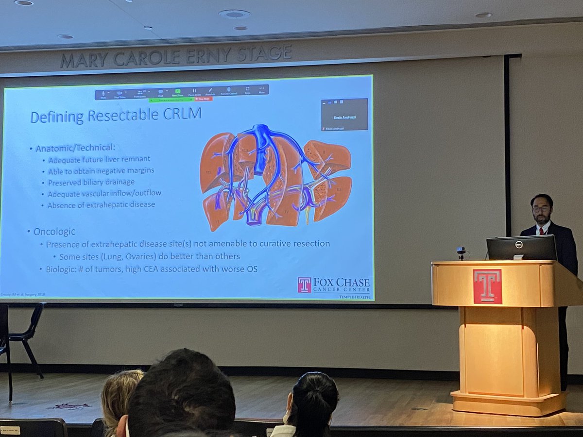 Meredith Gunder, MD (@meredithgunder) on Twitter photo Thanks @JCastellanos_MD for coming to talk about surgical interventions for colorectal liver metastases at <a href="/TempleSurgery/">TUHS Dept of Surgery</a> grand rounds today! Excited to see where this field goes in the future #haip #surgonc <a href="/FoxChaseCancer/">Fox Chase Cancer Center</a> Thanks @JCastellanos_MD for coming to talk about surgical interventions for colorectal liver metastases at <a href="/TempleSurgery/">TUHS Dept of Surgery</a> grand rounds today! Excited to see where this field goes in the future #haip #surgonc <a href="/FoxChaseCancer/">Fox Chase Cancer Center</a>