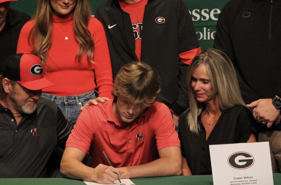 Cooper Milford (@coopermilford1) on Twitter photo Officially a Georgia Bulldog! Couldn’t be more thankful for this opportunity. <a href="/CoachStrick10/">Scott Stricklin</a> <a href="/teamgabaseball/">Team GA (TGBA)/CANES Seast Atlanta</a> Officially a Georgia Bulldog! Couldn’t be more thankful for this opportunity. <a href="/CoachStrick10/">Scott Stricklin</a> <a href="/teamgabaseball/">Team GA (TGBA)/CANES Seast Atlanta</a>